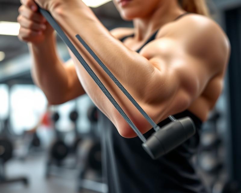 Ćwiczenia na triceps z gumą – jak poprawić siłę i estetykę ramion?