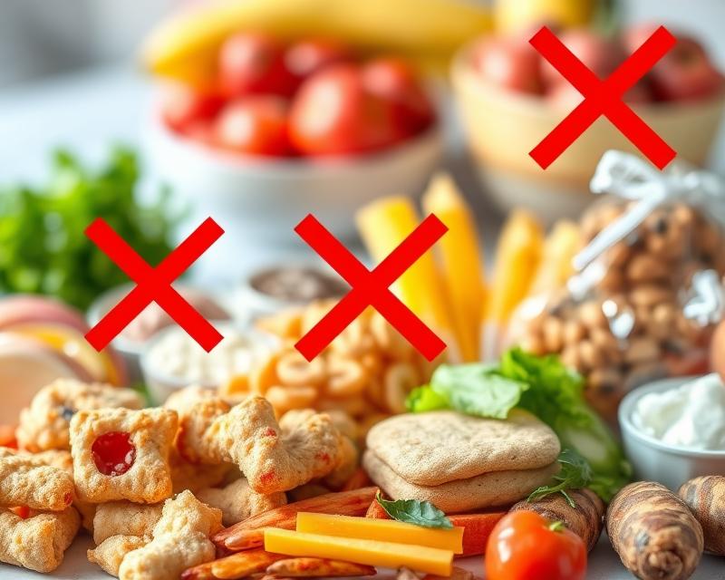 Produkty zakazane w diecie odchudzającej – czego unikać?