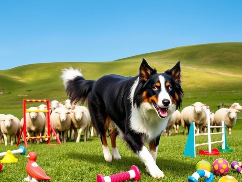 Border collie – charakter, wymagania i potrzeby aktywności fizycznej oraz umysłowej Border collie – charakter, wymagania i potrzeby aktywności fizycznej oraz umysłowej