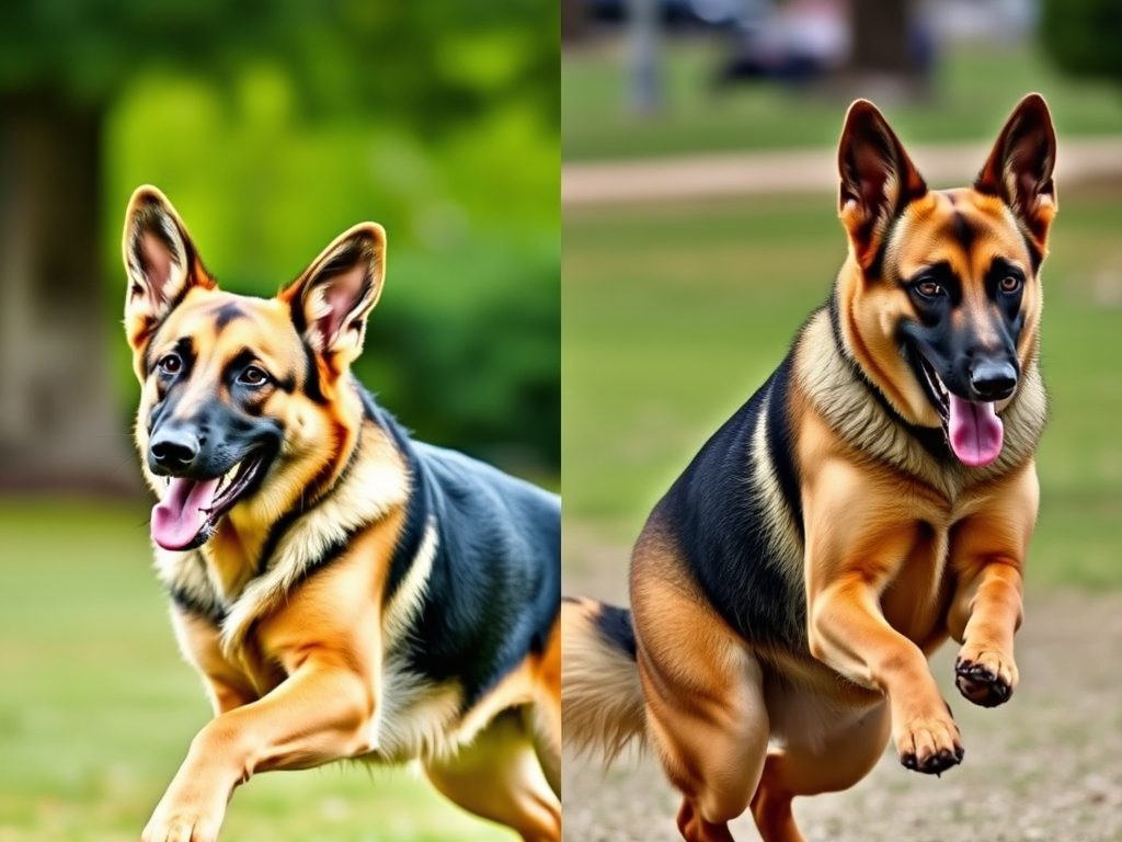 Owczarek niemiecki czy malinois – porównanie temperamentu, szkolenia i wymagań opieki